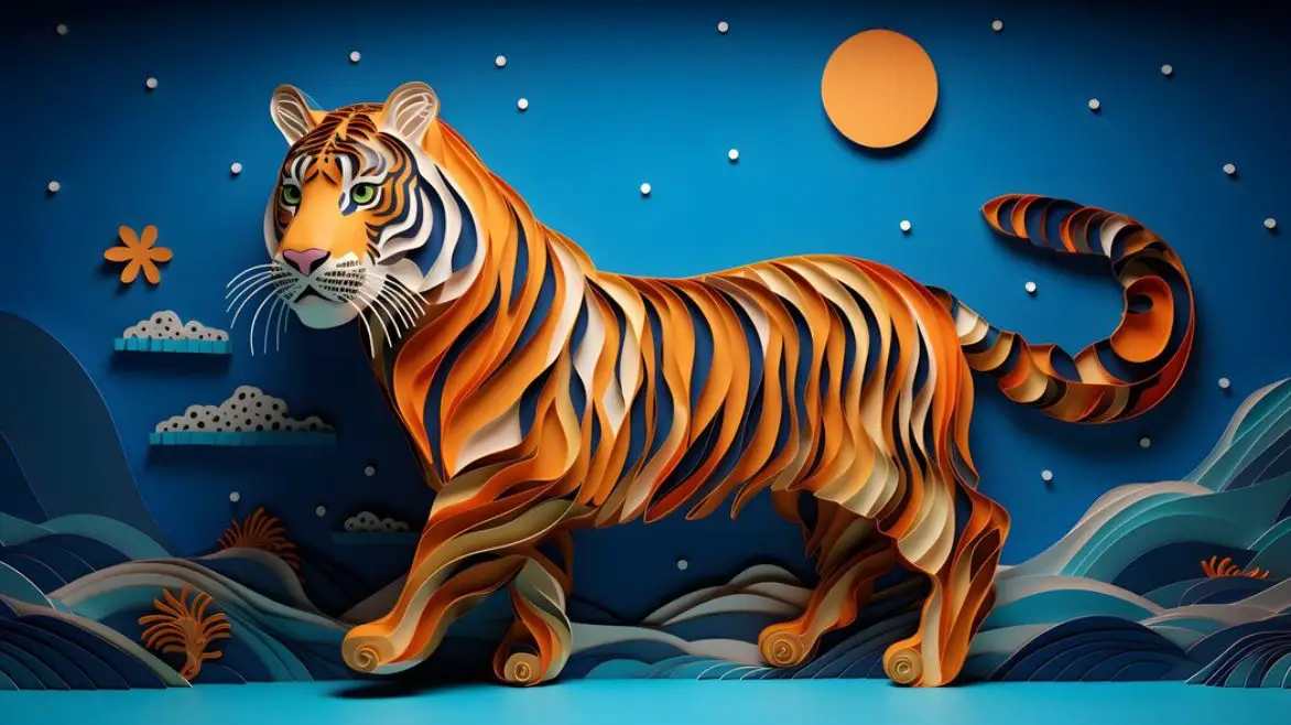 Los sueños con tigres generalmente desempeñan un papel protector, además de ser guías y maestros