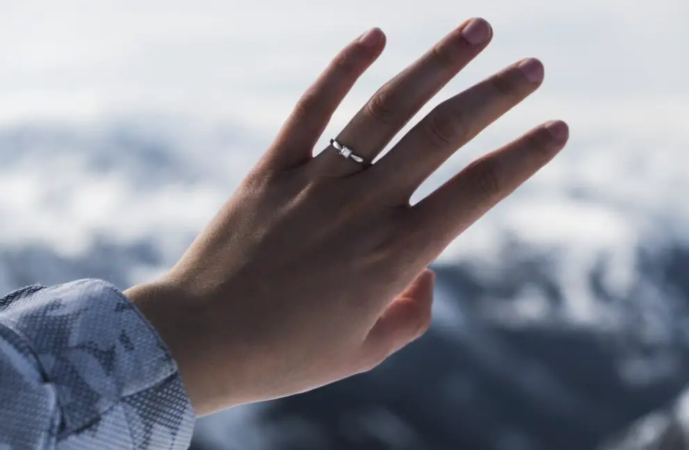 La imagen de un anillo delgado puede reflejar una sensación de "estrechamiento" en la vida